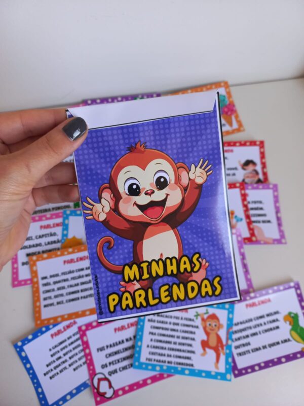 Mini Envelope de parlendas