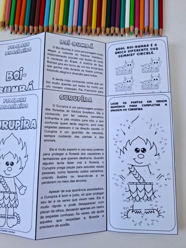 Folhetinhos - Personagens do folclore brasileiro - (Anos Iniciais) - Imagem 7