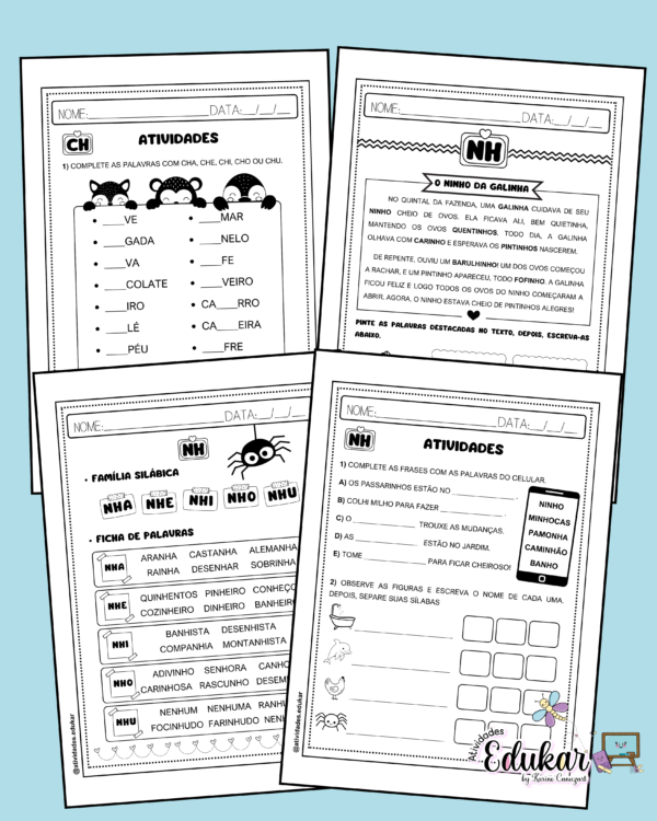 CH - NH - LH - Pacote de atividades - Image 3