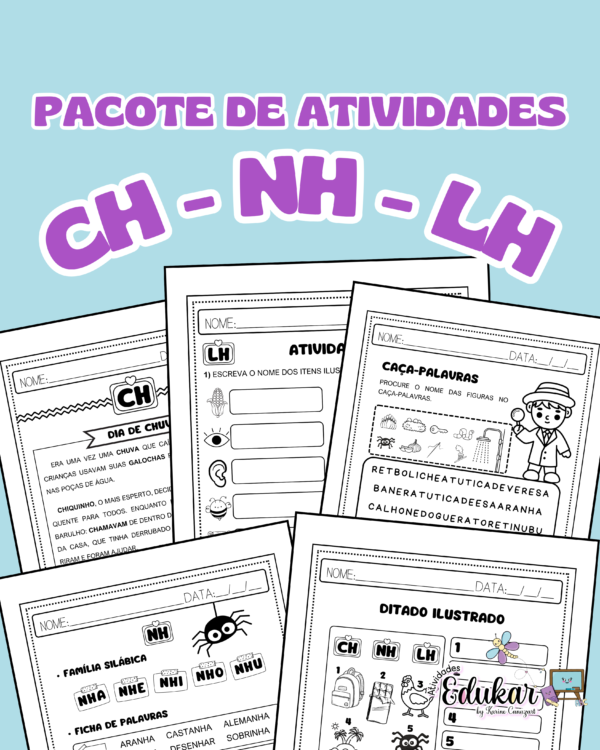 CH - NH - LH - Pacote de atividades