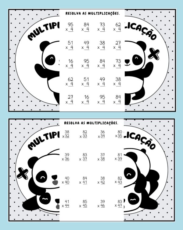 Multiplicação - Pandinhas - Image 4