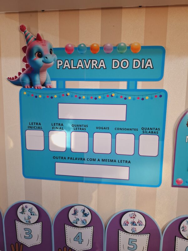 Kit de Volta às aulas Educação Infantil – A festa dos dinos - Image 23