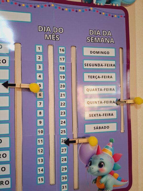 Kit de Volta às aulas Educação Infantil – A festa dos dinos - Image 25