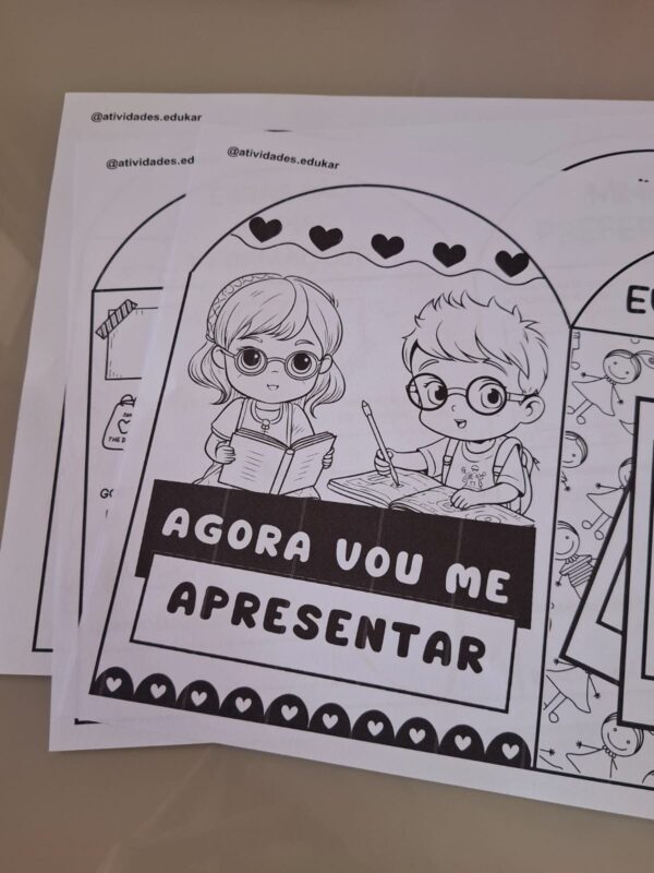 Agora vou me apresentar - Volta às aulas - Image 5