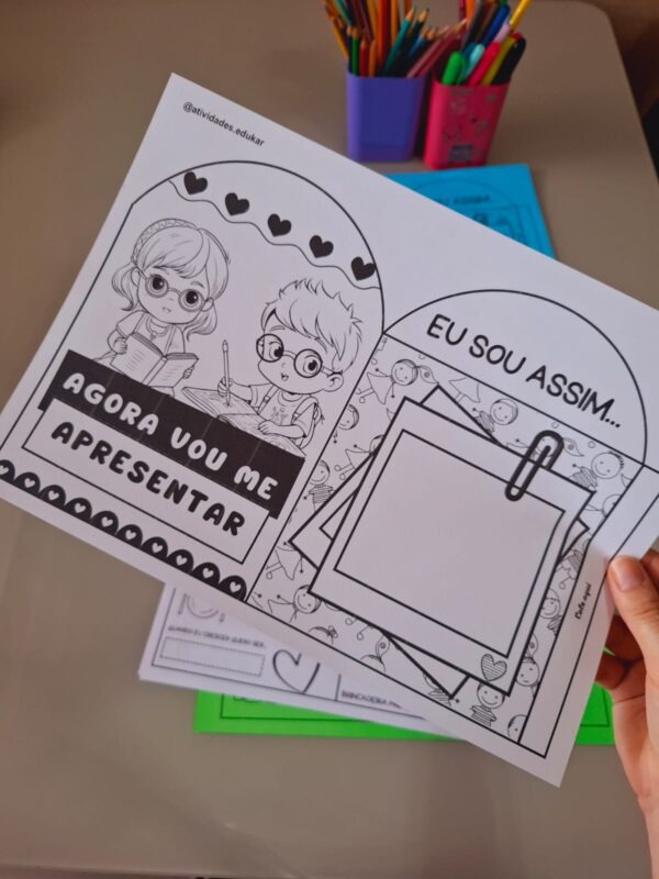 Agora vou me apresentar - Volta às aulas