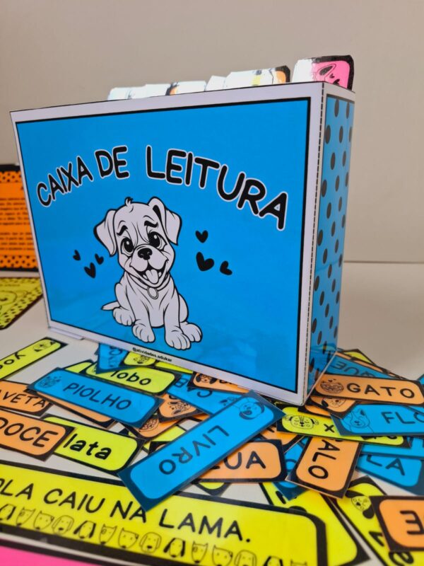 Kit de fichas de leitura (palavras, frases e textos) - Image 5