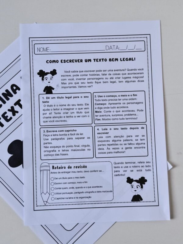 Oficina de texto - pacote de atividades - Imagem 2