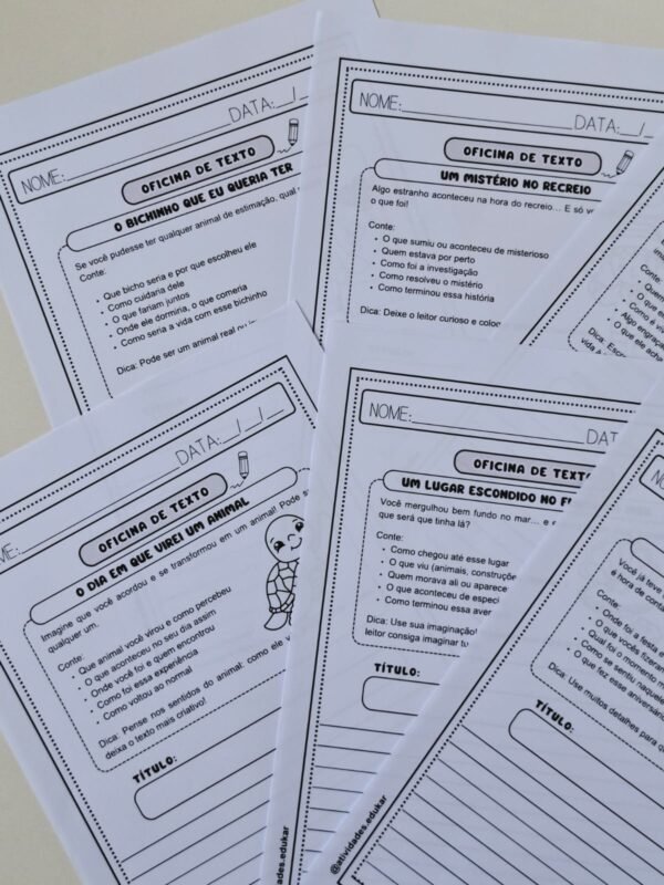 Oficina de texto - pacote de atividades - Imagem 9