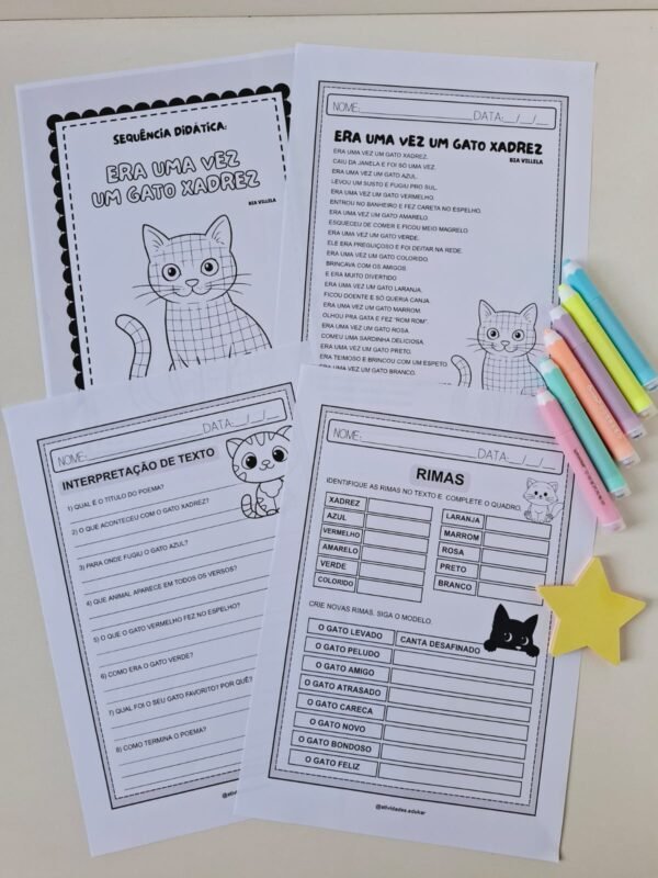 Sequência didática - Era uma vez um gato xadrez - Imagem 2