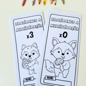 Folhetinhos - Praticando a multiplicação