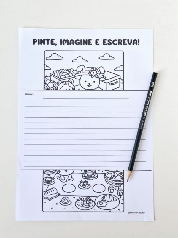 Pinte, imagine e escreva - Imagem 3