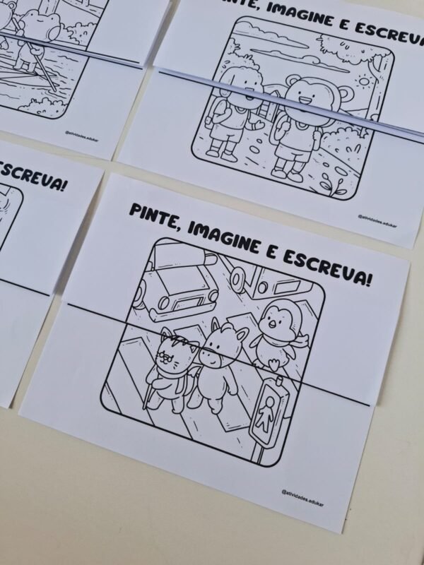 Pinte, imagine e escreva - Imagem 5