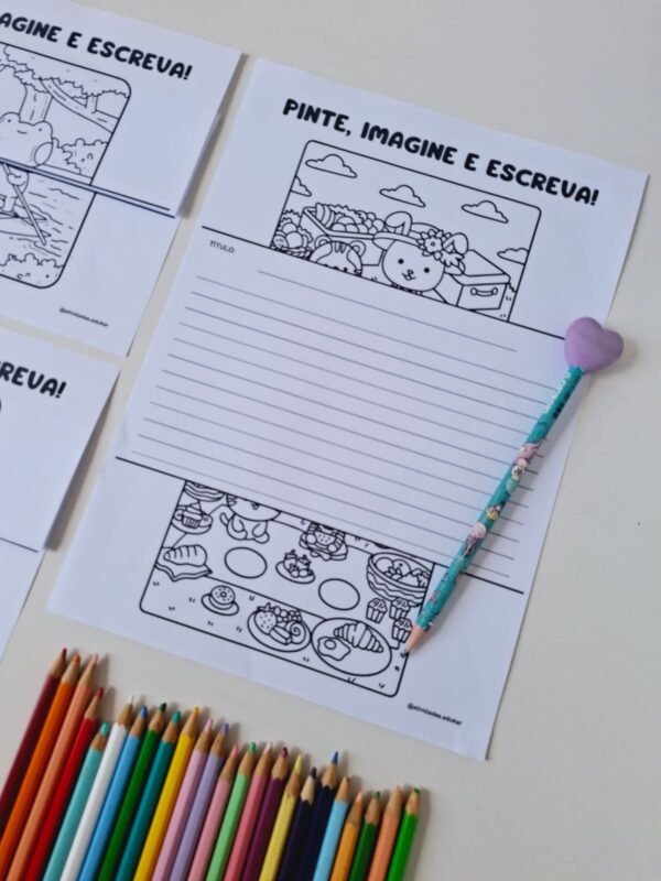 Pinte, imagine e escreva - Imagem 11