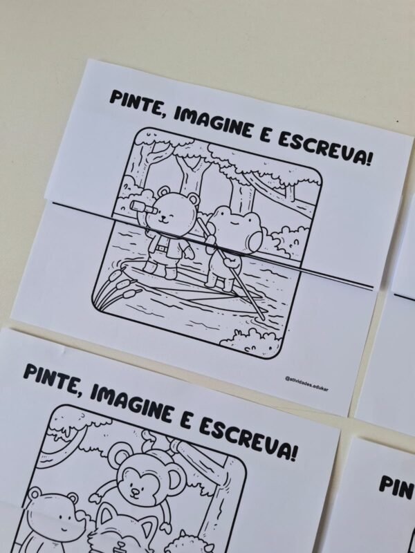 Pinte, imagine e escreva - Imagem 12