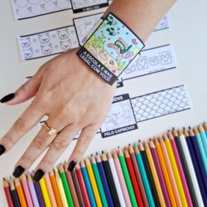 Pulseiras de colorir - goods