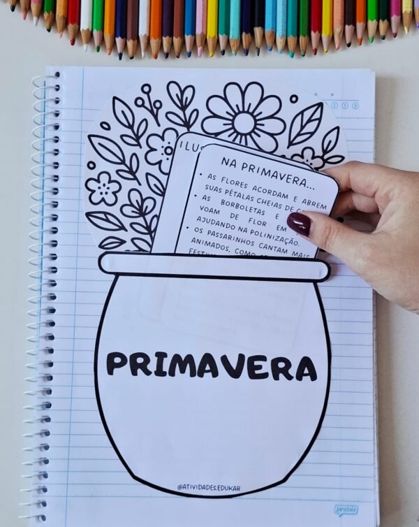 Primavera - material interativo