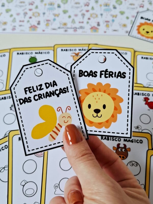 Lembrancinha - Rabisco mágico - Imagem 4