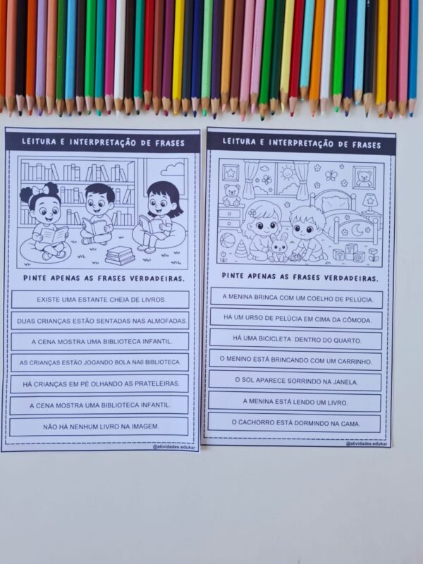 Leitura e interpretação de frases - Imagem 3