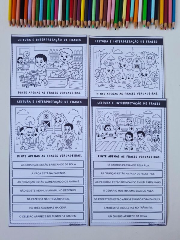 Leitura e interpretação de frases - Imagem 5
