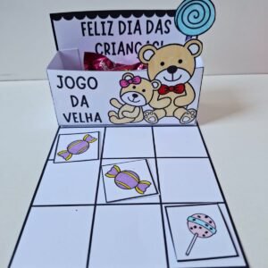 Jogo da Velha com Porta-Doces