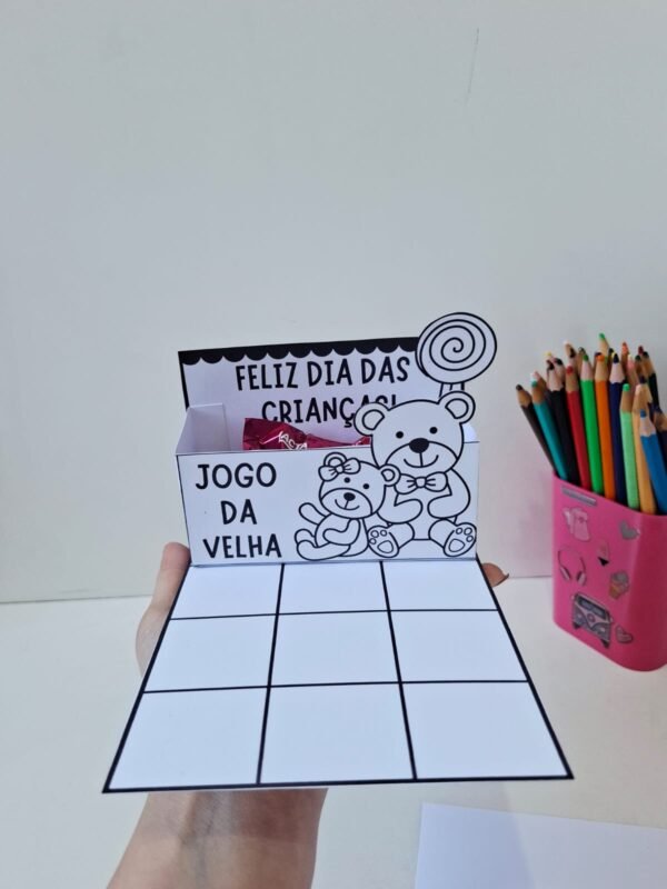 Jogo da Velha com Porta-Doces - Imagem 4