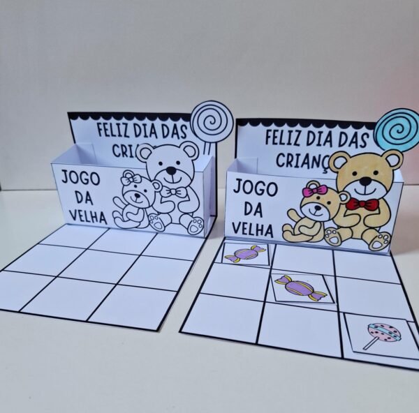 Jogo da Velha com Porta-Doces - Imagem 8