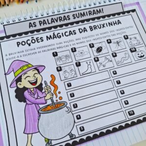 As palavras sumiram - Ditado ilustrado