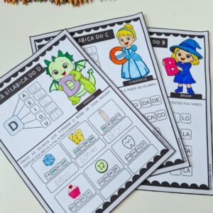 Conhecendo as sílabas simples - Contos de fadas