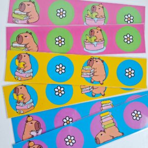 Borda de quadro e mural - Capivaras