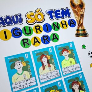 Mural - Figurinhas da Copa