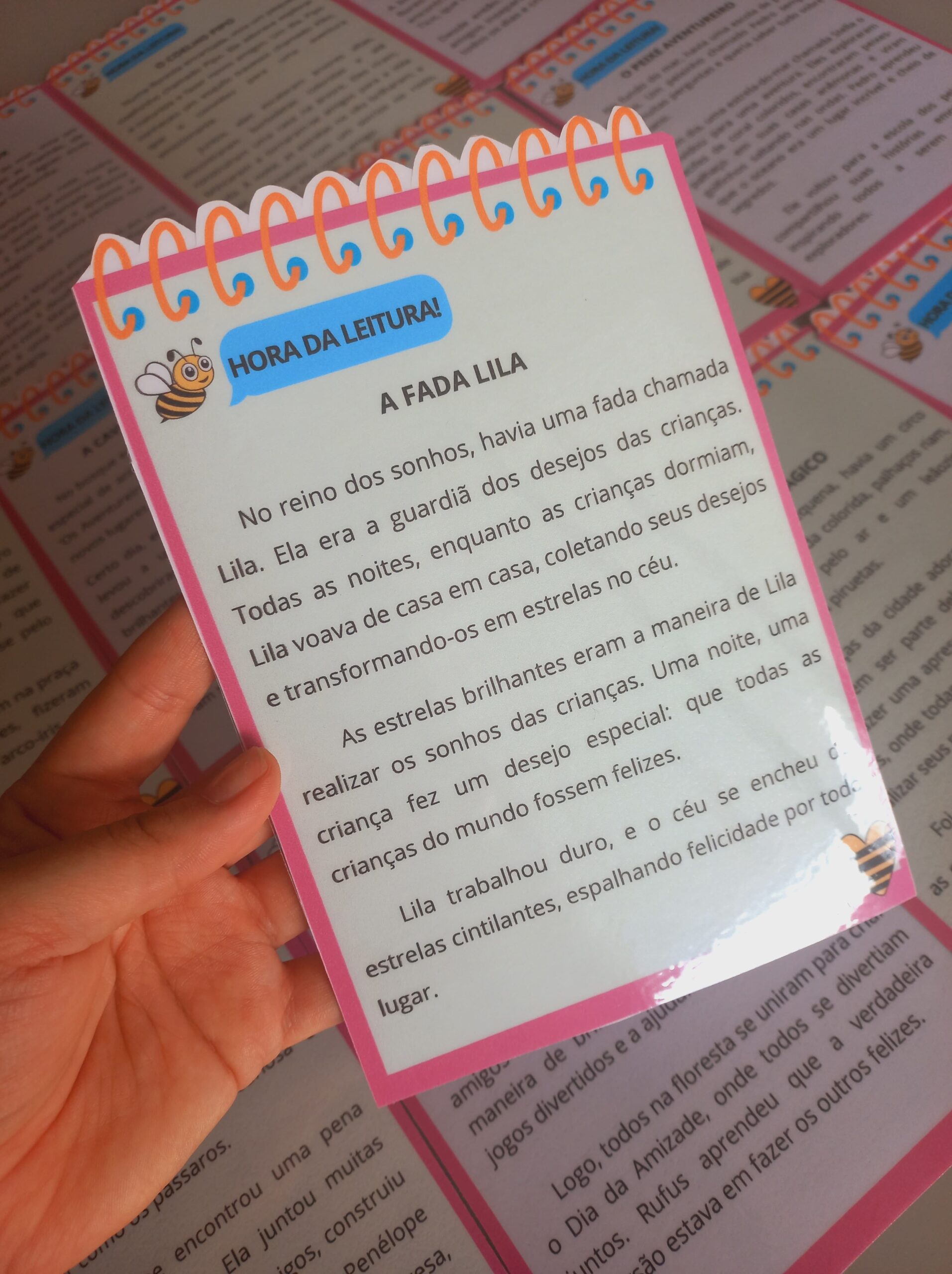 Kit Abelhinha Leitora (Kit de leitura) - Imagem 13