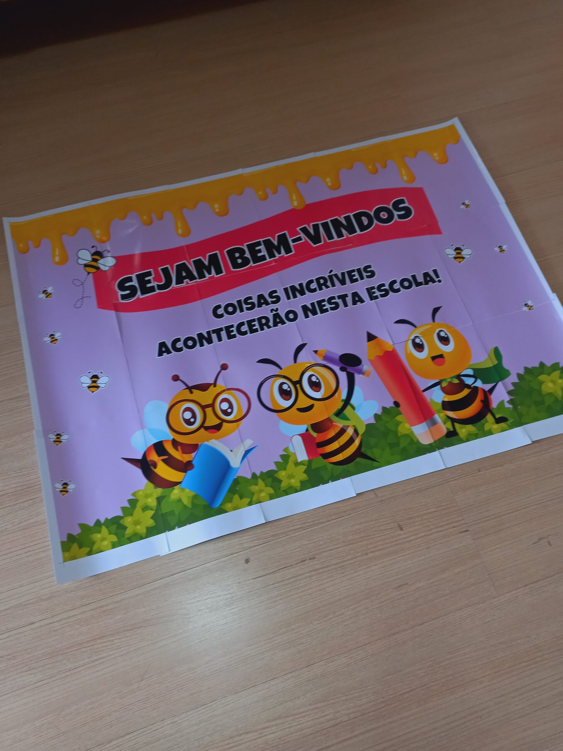 PAINEL DE VOLTA ÀS AULAS – Abelhinha - Imagem 2