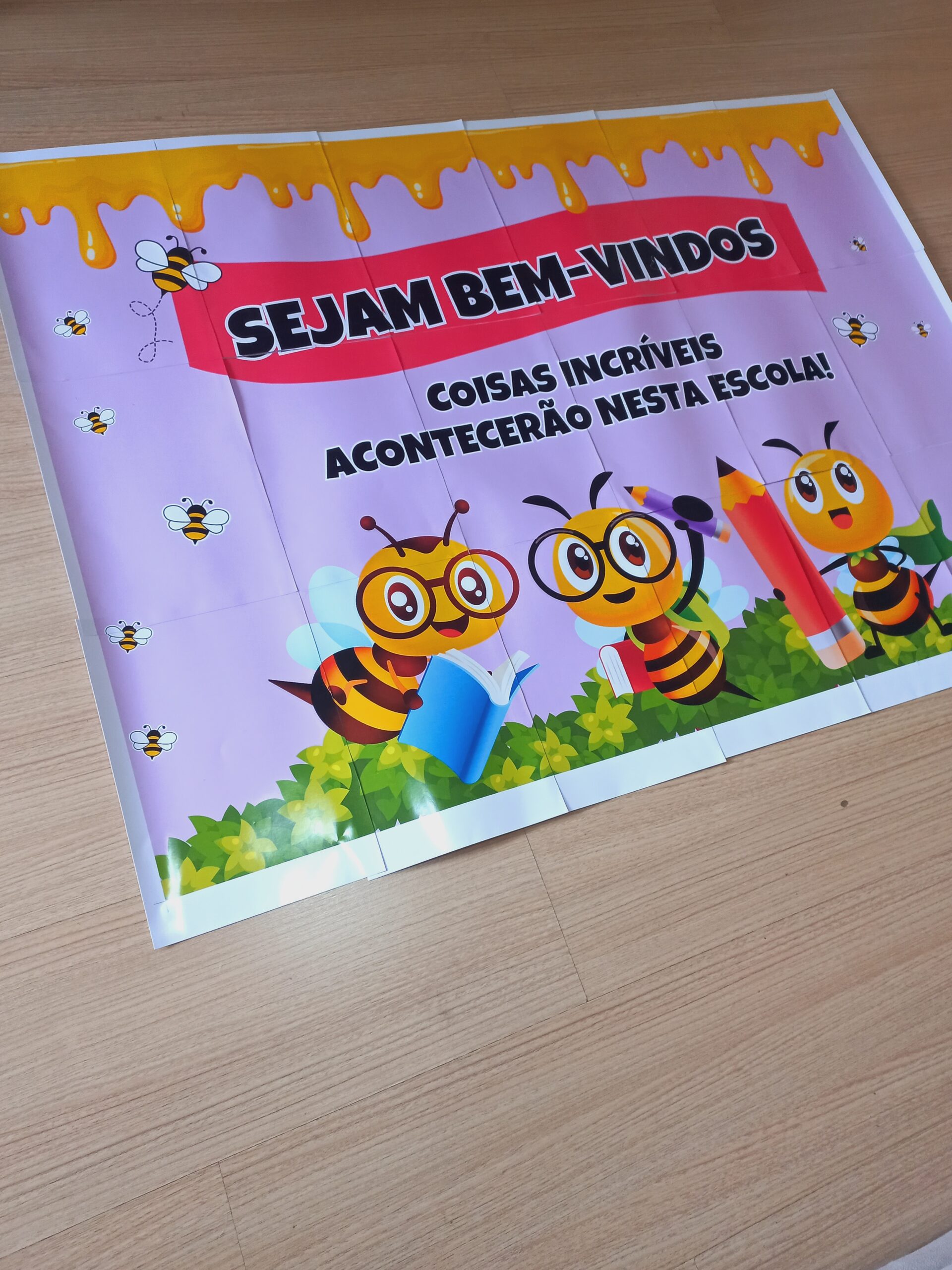 PAINEL DE VOLTA ÀS AULAS – Abelhinha - Imagem 3
