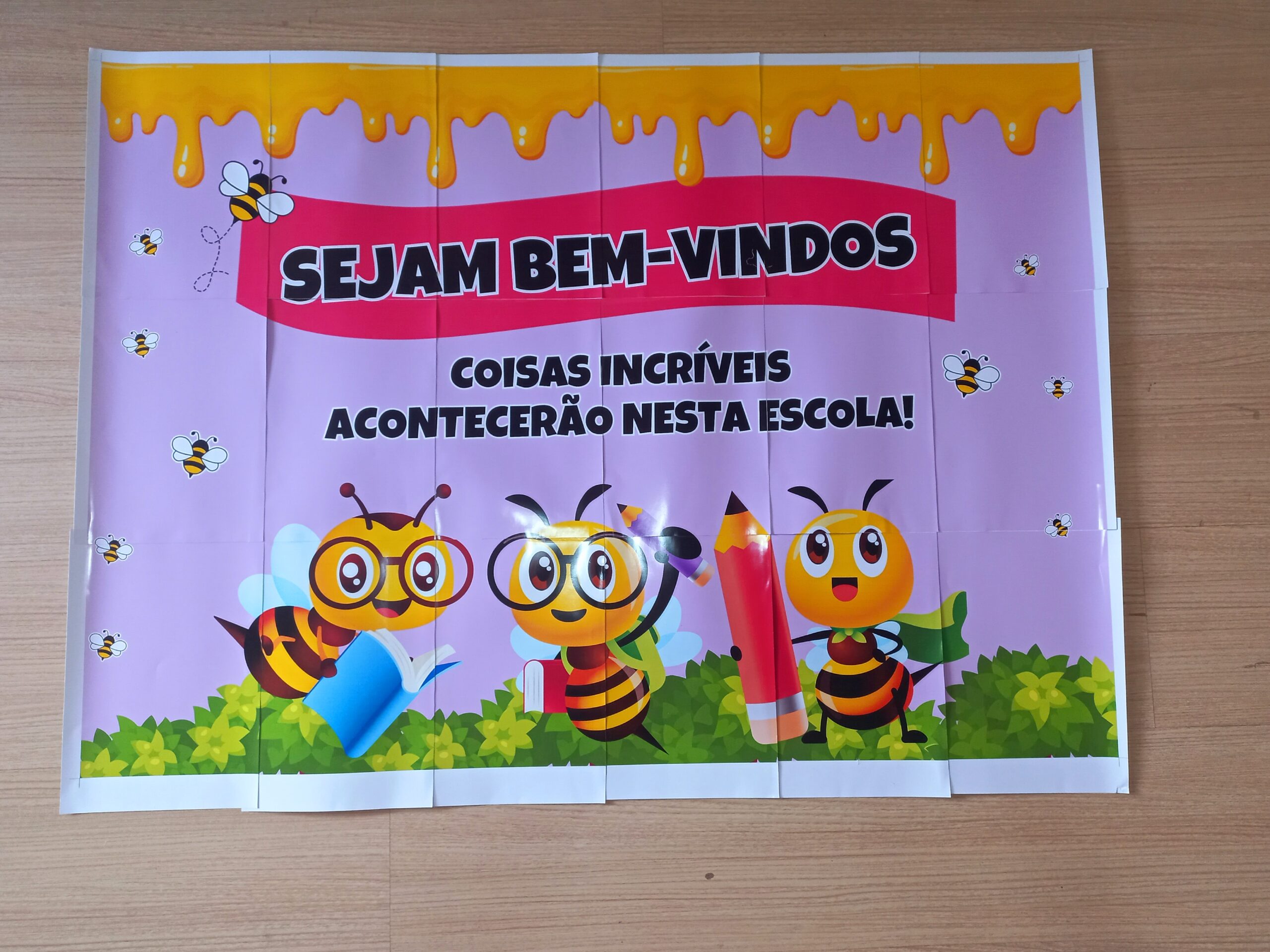PAINEL DE VOLTA ÀS AULAS – Abelhinha - Imagem 4