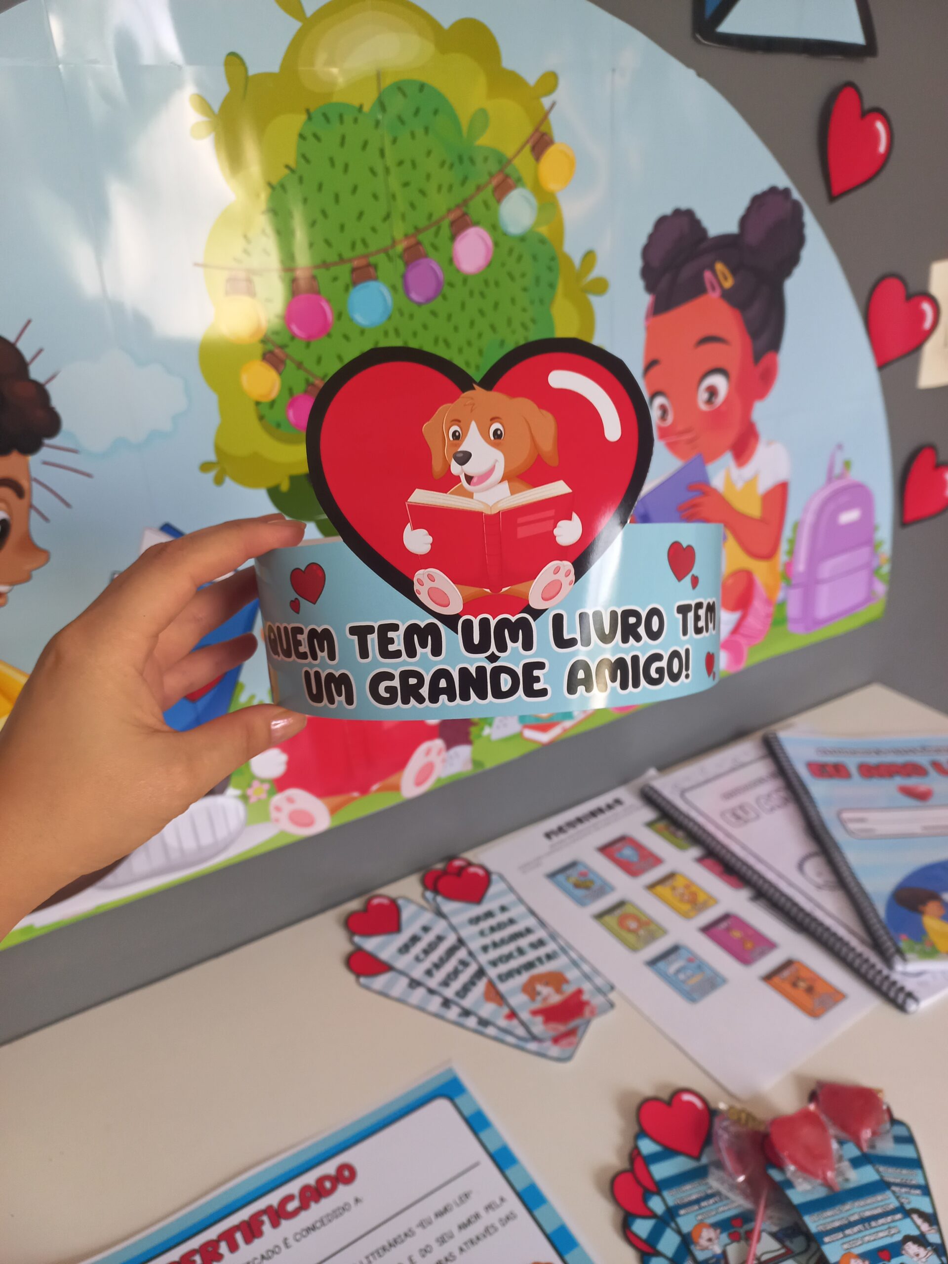 Kit Literário “Eu amo ler" - Imagem 5
