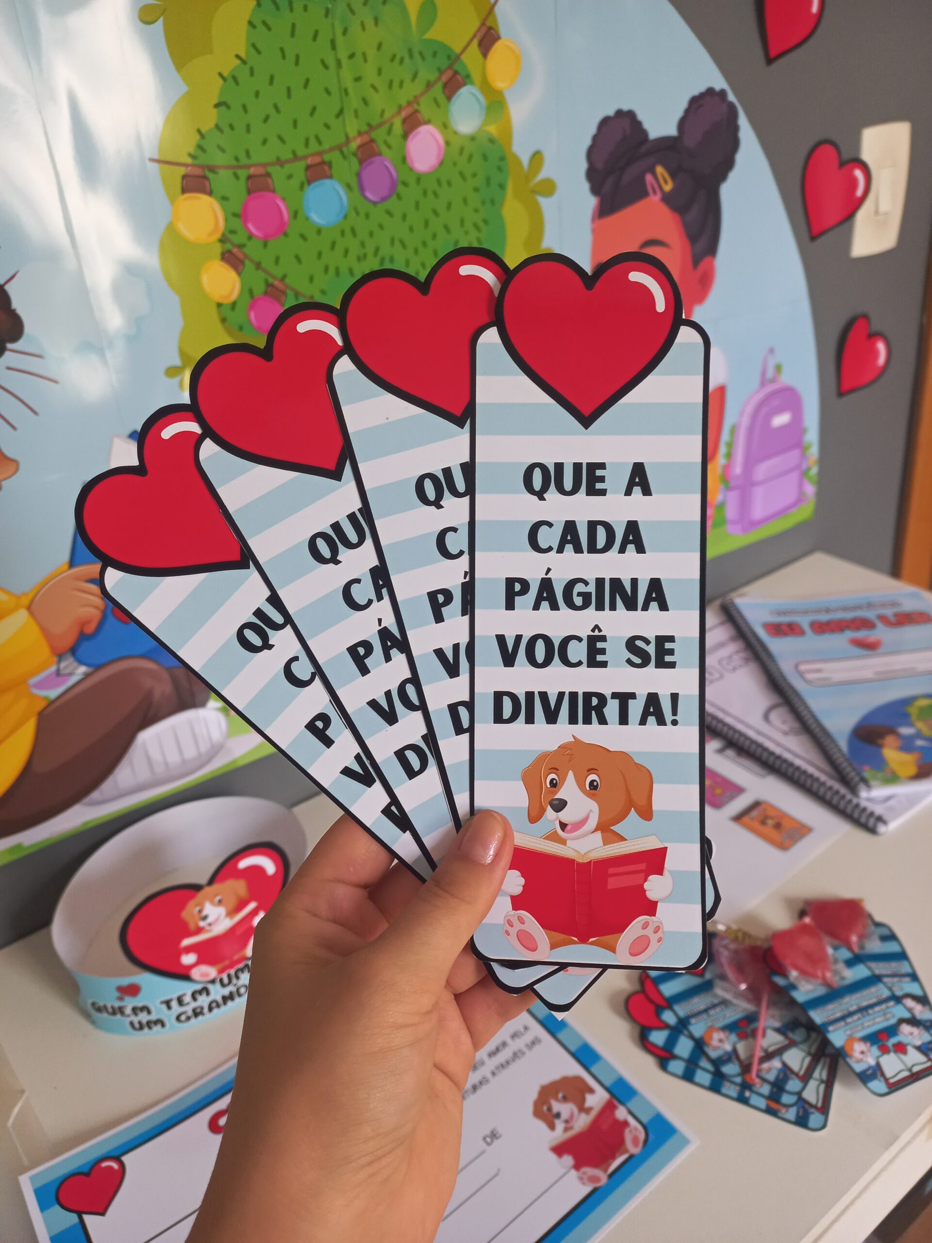 Kit Literário “Eu amo ler" - Imagem 6
