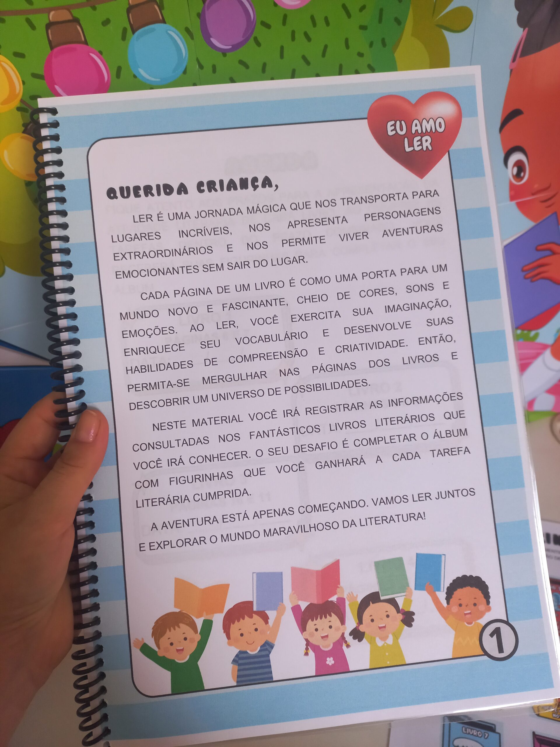 Kit Literário “Eu amo ler" - Imagem 11