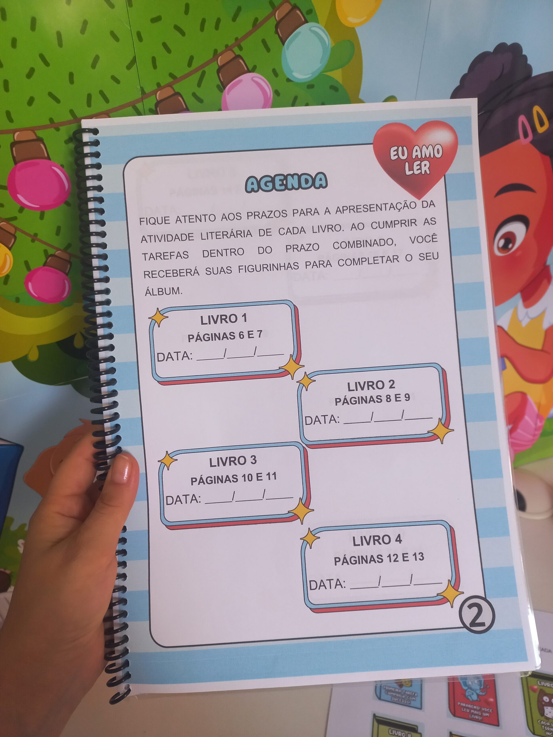 Kit Literário “Eu amo ler" - Imagem 12