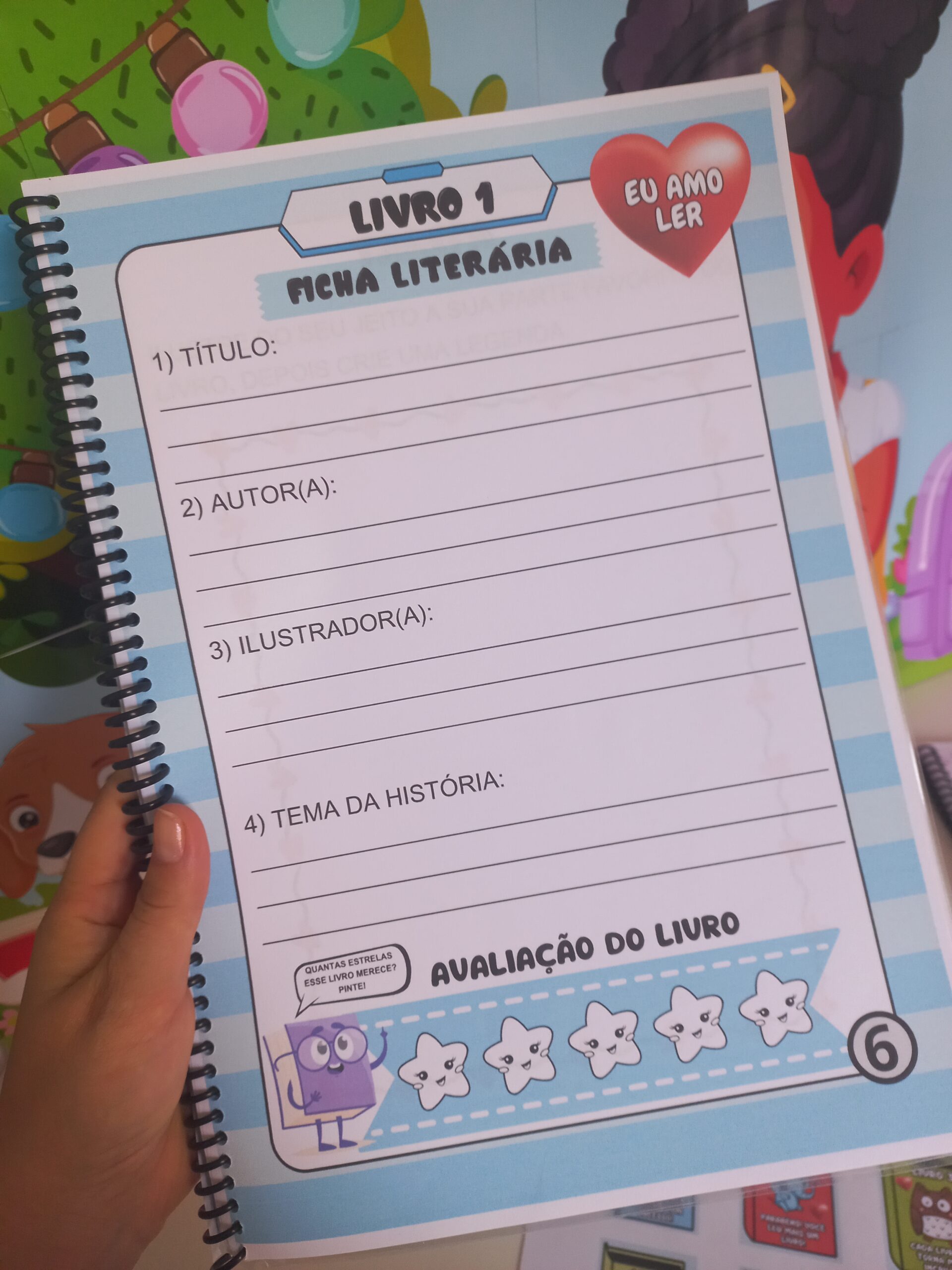 Kit Literário “Eu amo ler" - Imagem 16