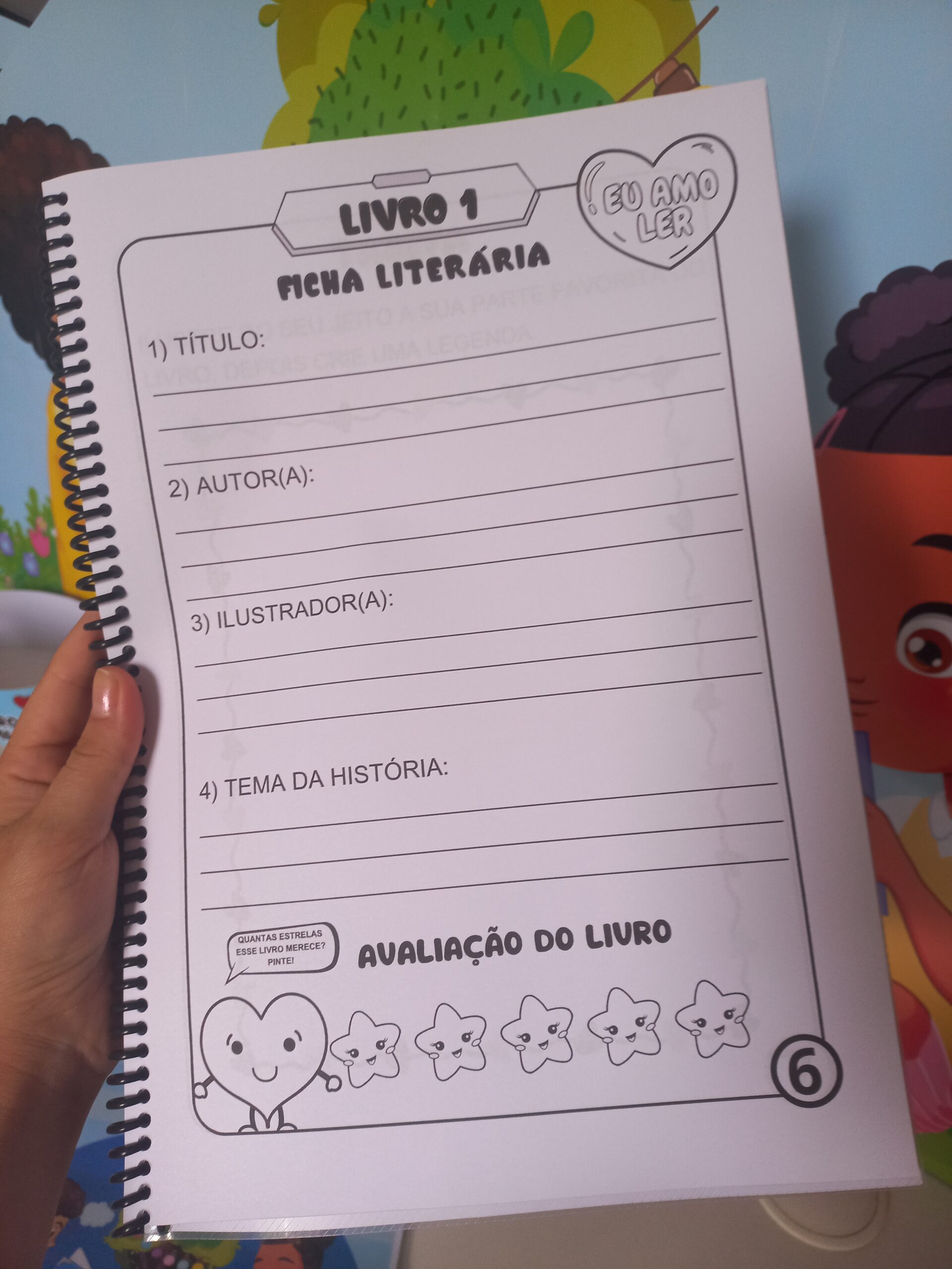 Kit Literário “Eu amo ler" - Imagem 25