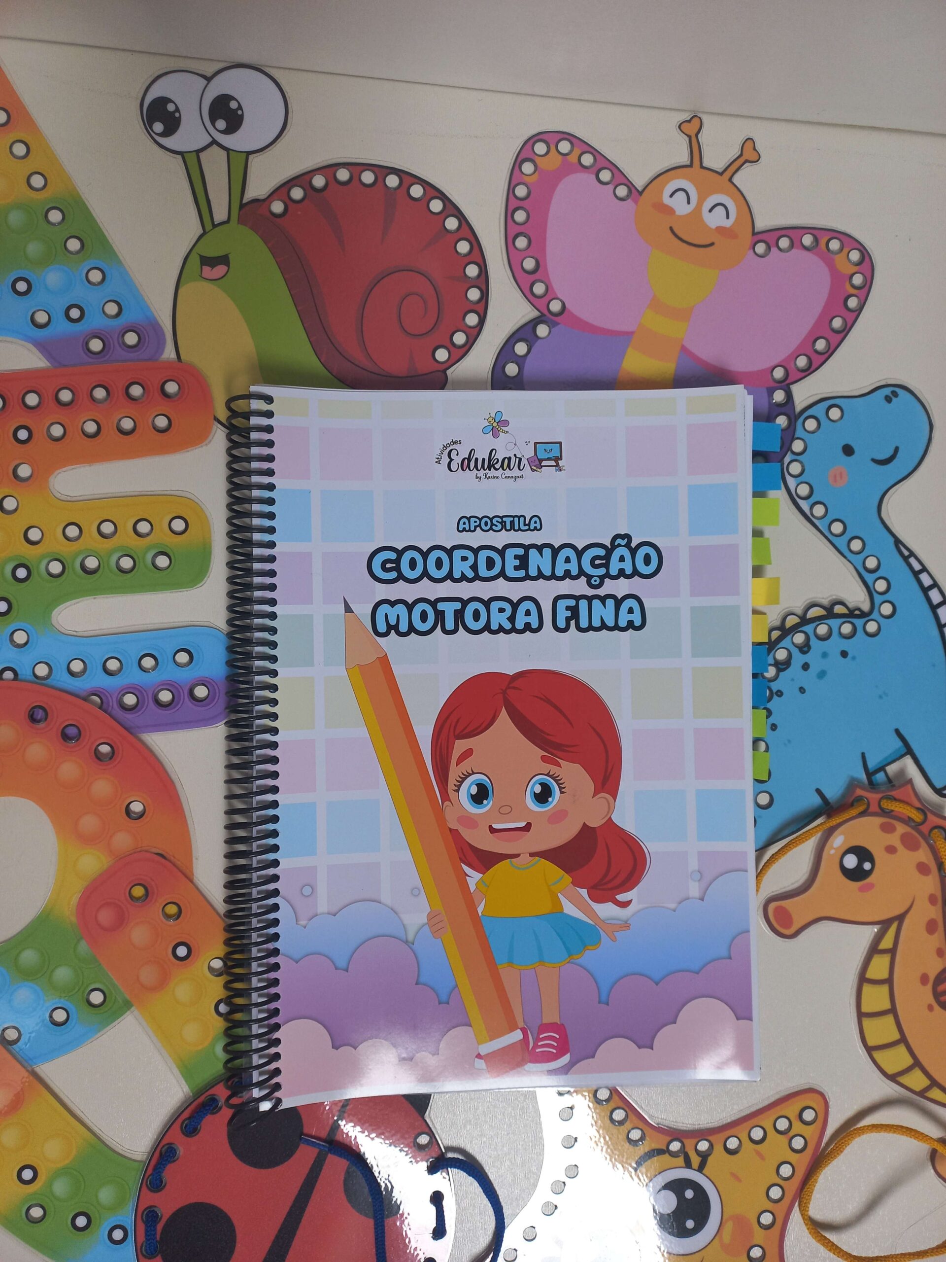 Apostila de coordenação motora fina + Bônus