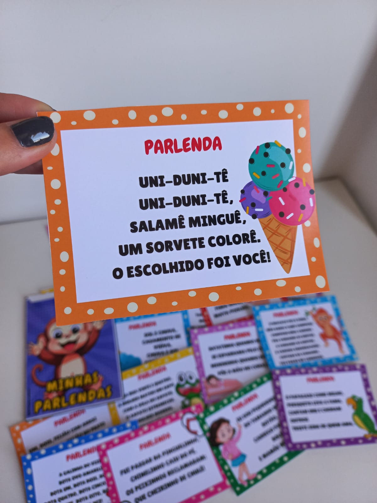 Mini Envelope de parlendas - Imagem 5