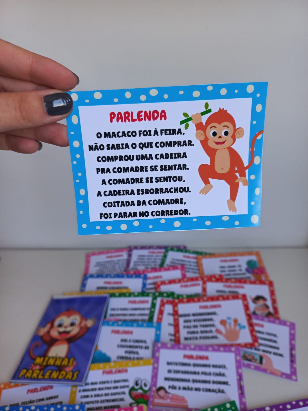 Mini Envelope de parlendas - Imagem 6