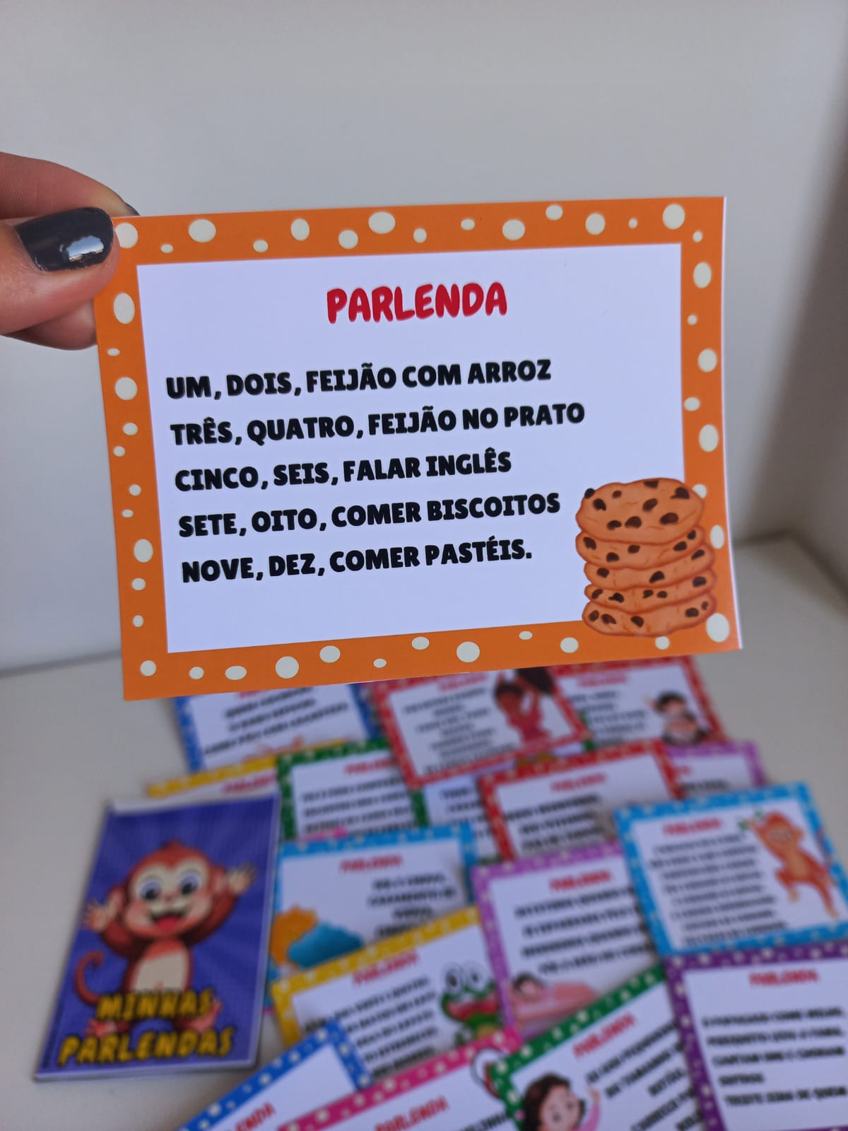 Mini Envelope de parlendas - Imagem 7