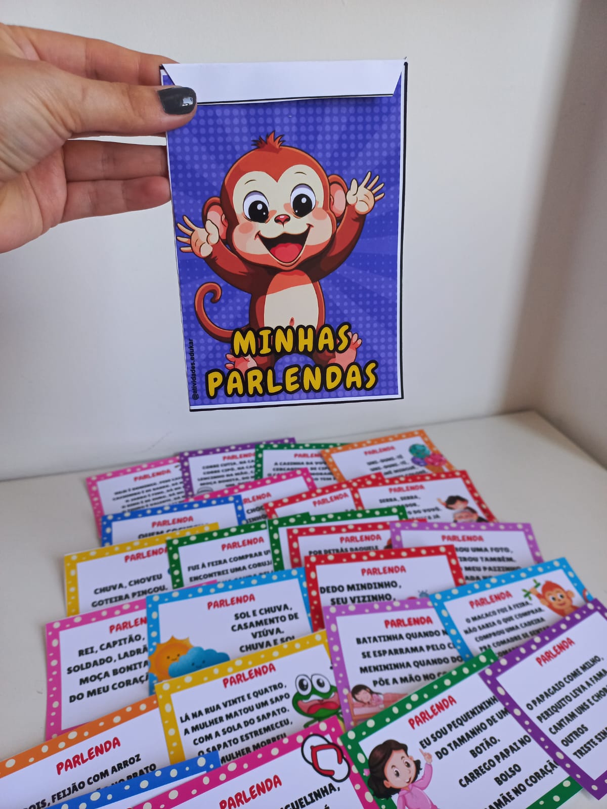 Mini Envelope de parlendas - Imagem 8