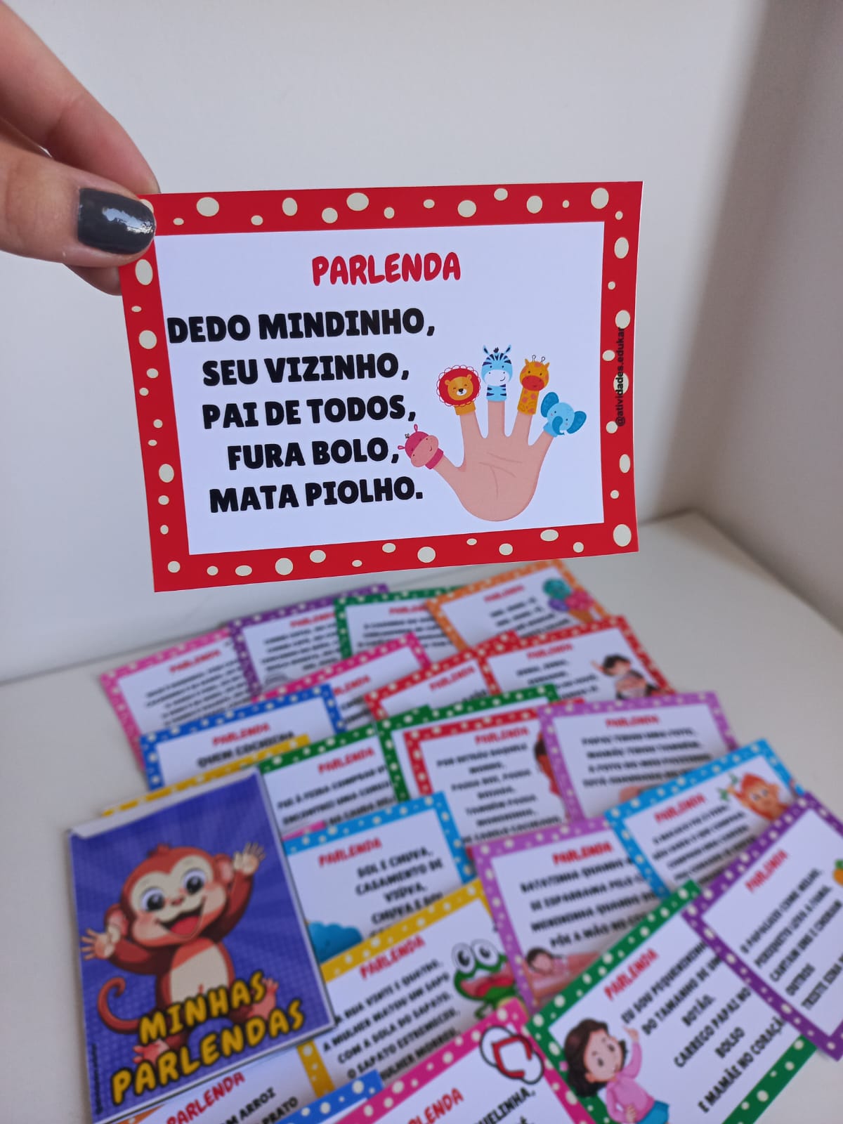 Mini Envelope de parlendas - Imagem 9