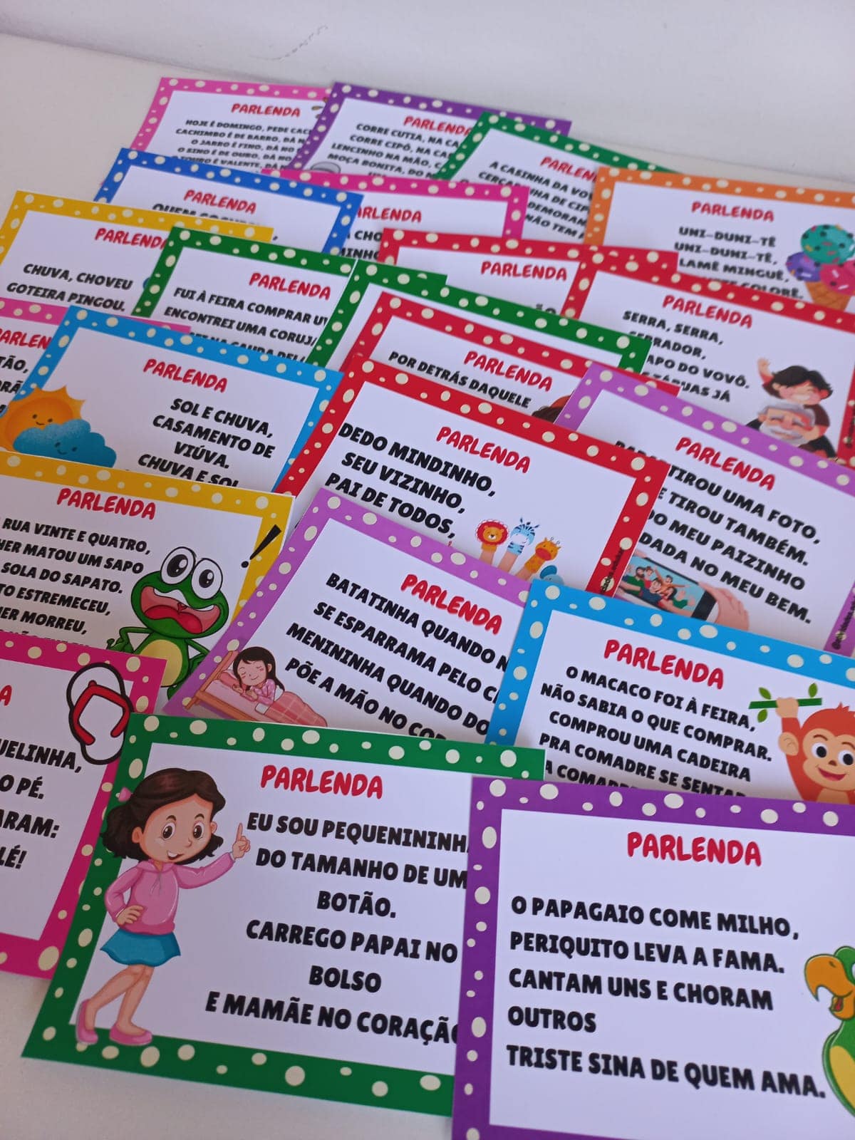 Mini Envelope de parlendas - Imagem 10