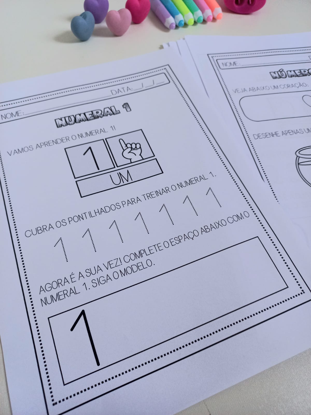Números de 0 a 9 – Pacote de atividade - Imagem 5