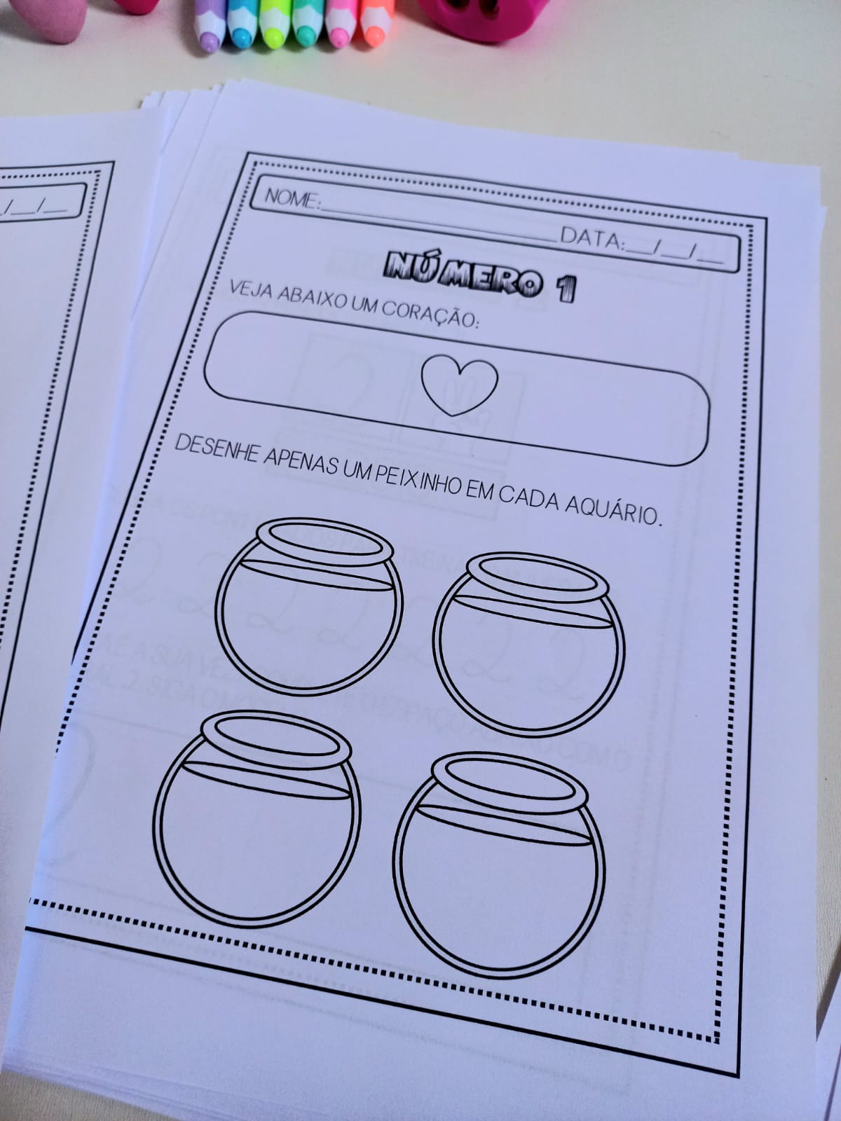 Números de 0 a 9 – Pacote de atividade - Imagem 6