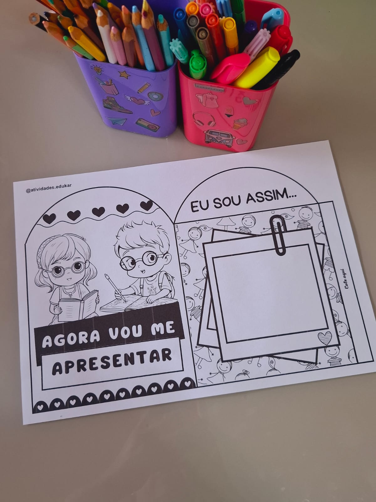 Agora vou me apresentar - Volta às aulas - Imagem 6